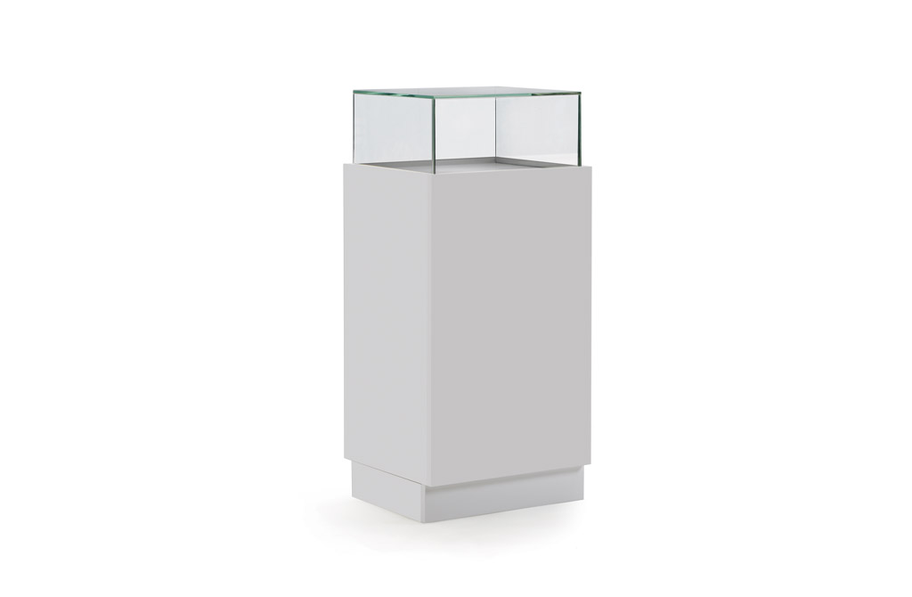 LIGHT DESK/LIGHT reception desk + display case - immagine 6